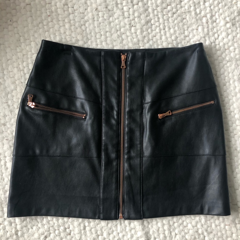 PacSun Kendall and Kylie leather skirt